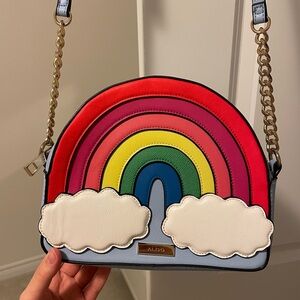 ALDO RAINBOW CROSSBODY PURSE